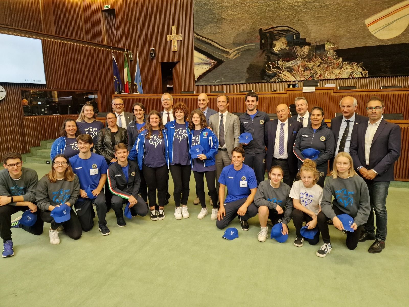 Immagine per «Dinamic Gym ambasciatore di Gorizia», il premio in Consiglio regionale
